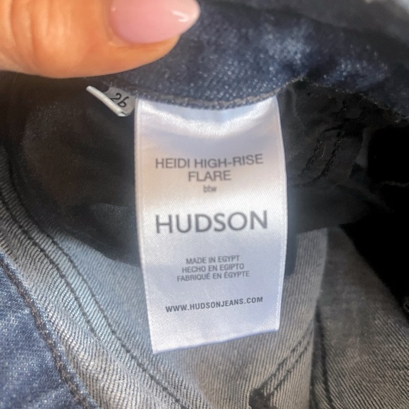 Hudson Heidi High Rise Flare Jeans Size 26 - Picture 5 of 7